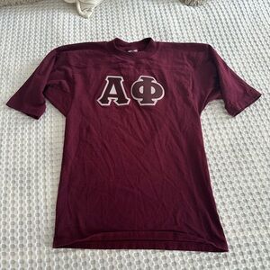 Alpha Phi jersey tee